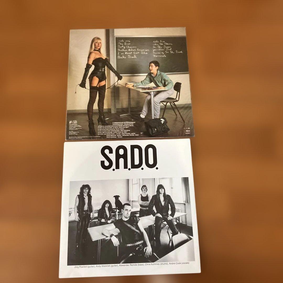S.A.D.O. ジャーマン・メタル レコード3枚セット