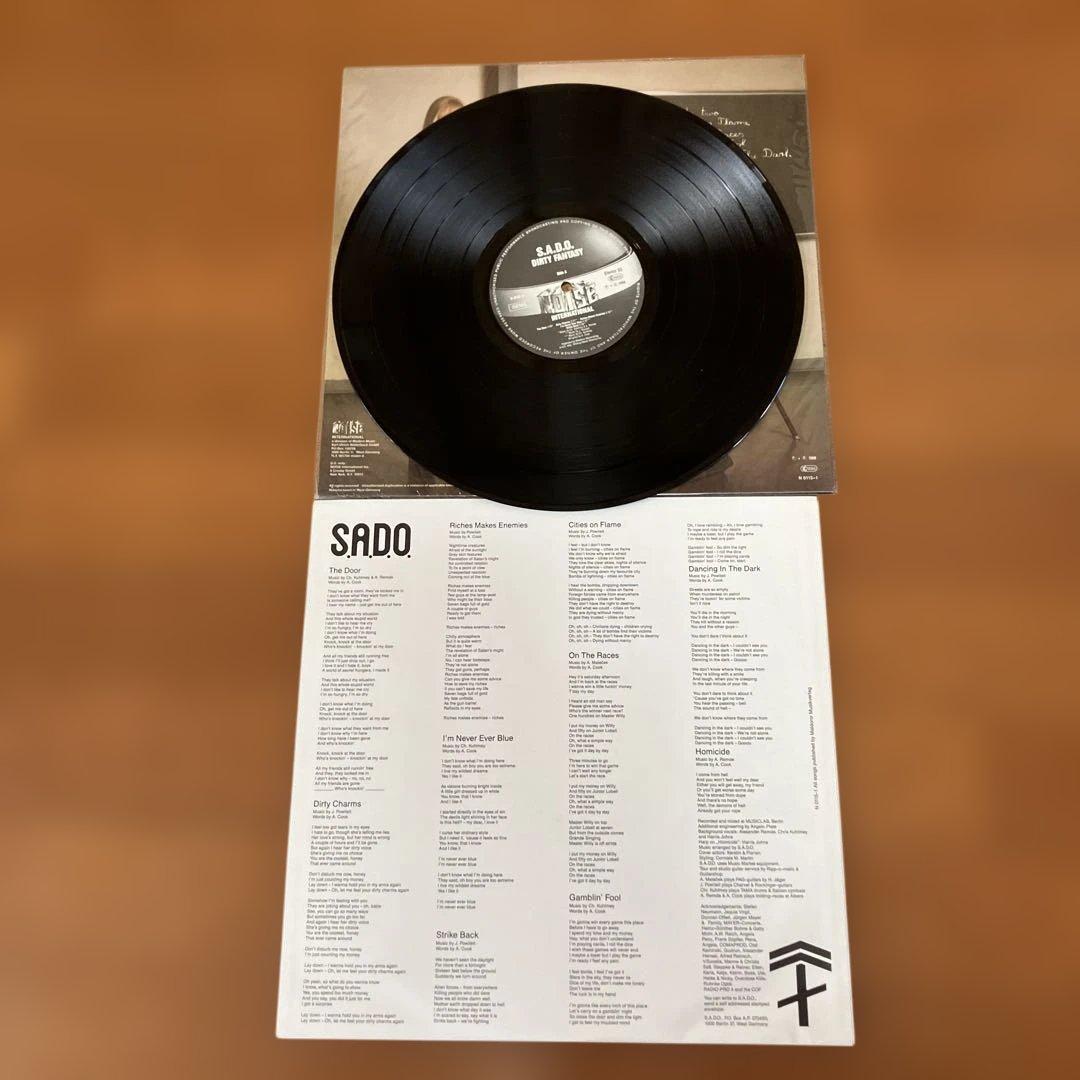 S.A.D.O. ジャーマン・メタル レコード3枚セット