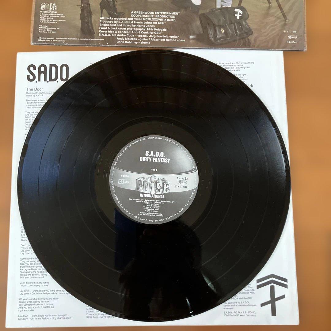 S.A.D.O. ジャーマン・メタル レコード3枚セット
