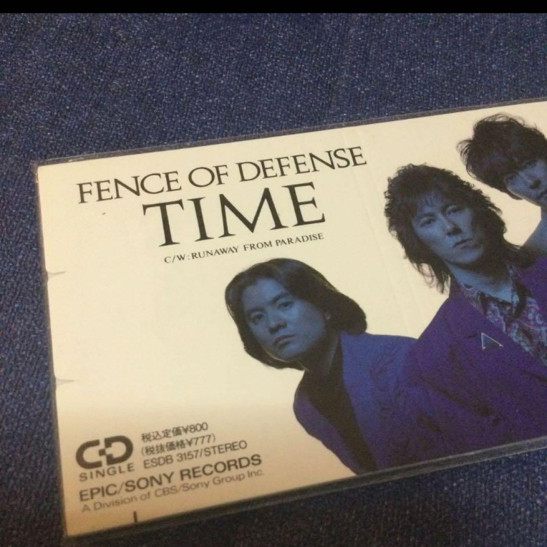 FENCE OF DEFENSE .タイムTIME 8センチ 8cmシングルCD