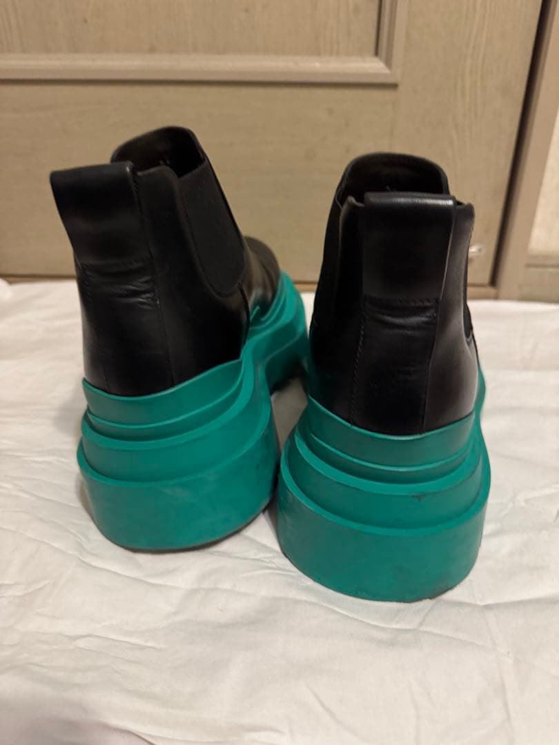 ボッテガヴェネタ　タイヤブーツ 42 グリーン