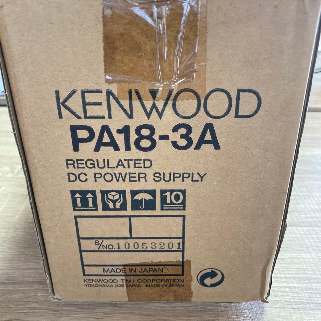 未開封 KENWOOD PA18-3A DC電源供給装置