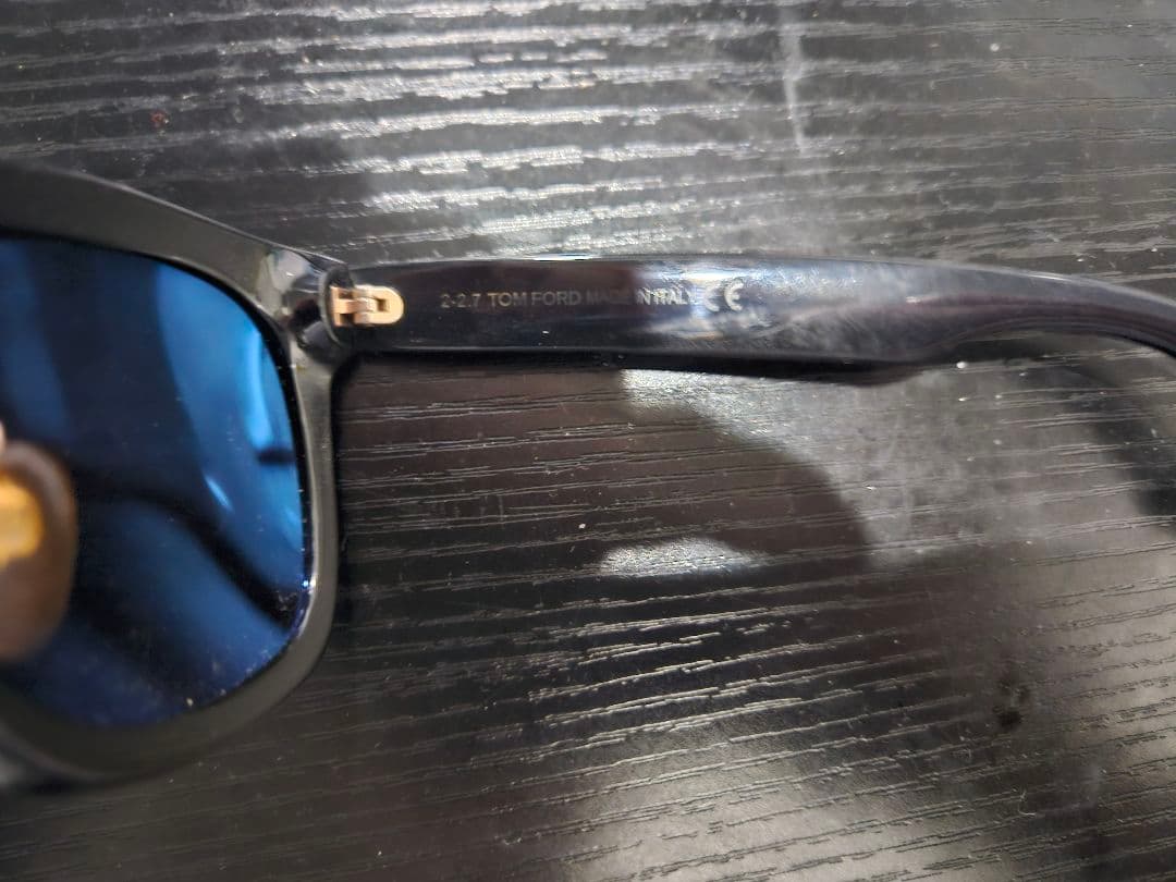 TOM FORD ブラック サングラス 付属ケース付き