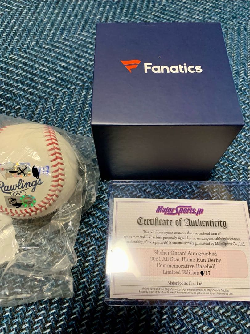 み*子様 大谷翔平 直筆サインボール　世界17個限定激レア 21年 ホームランダ