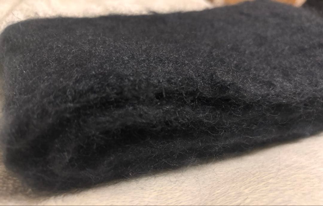 ★アリス★　LOEWE 黒 マフラー