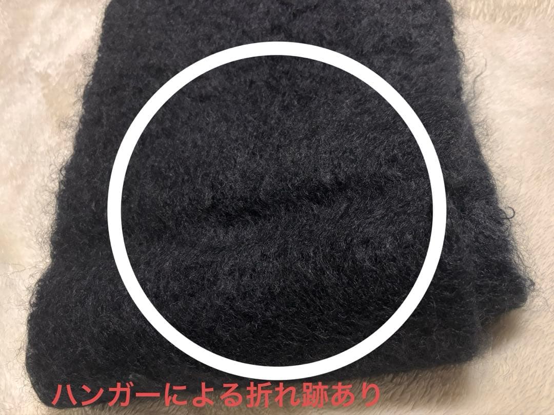 ★アリス★　LOEWE 黒 マフラー