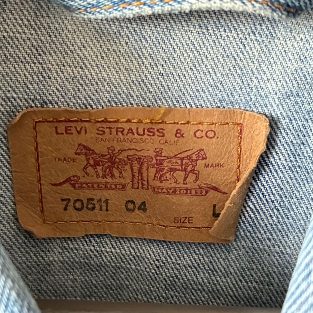 【Levi’s】70511-0476 2nd タイプ チュニジア製