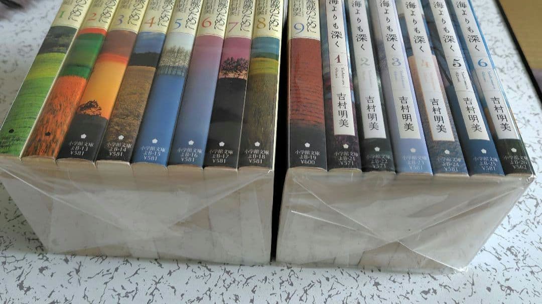 【文庫版セット】「薔薇のために ①〜⑨全巻」「海よりも深く①〜⑥全巻」吉村明美