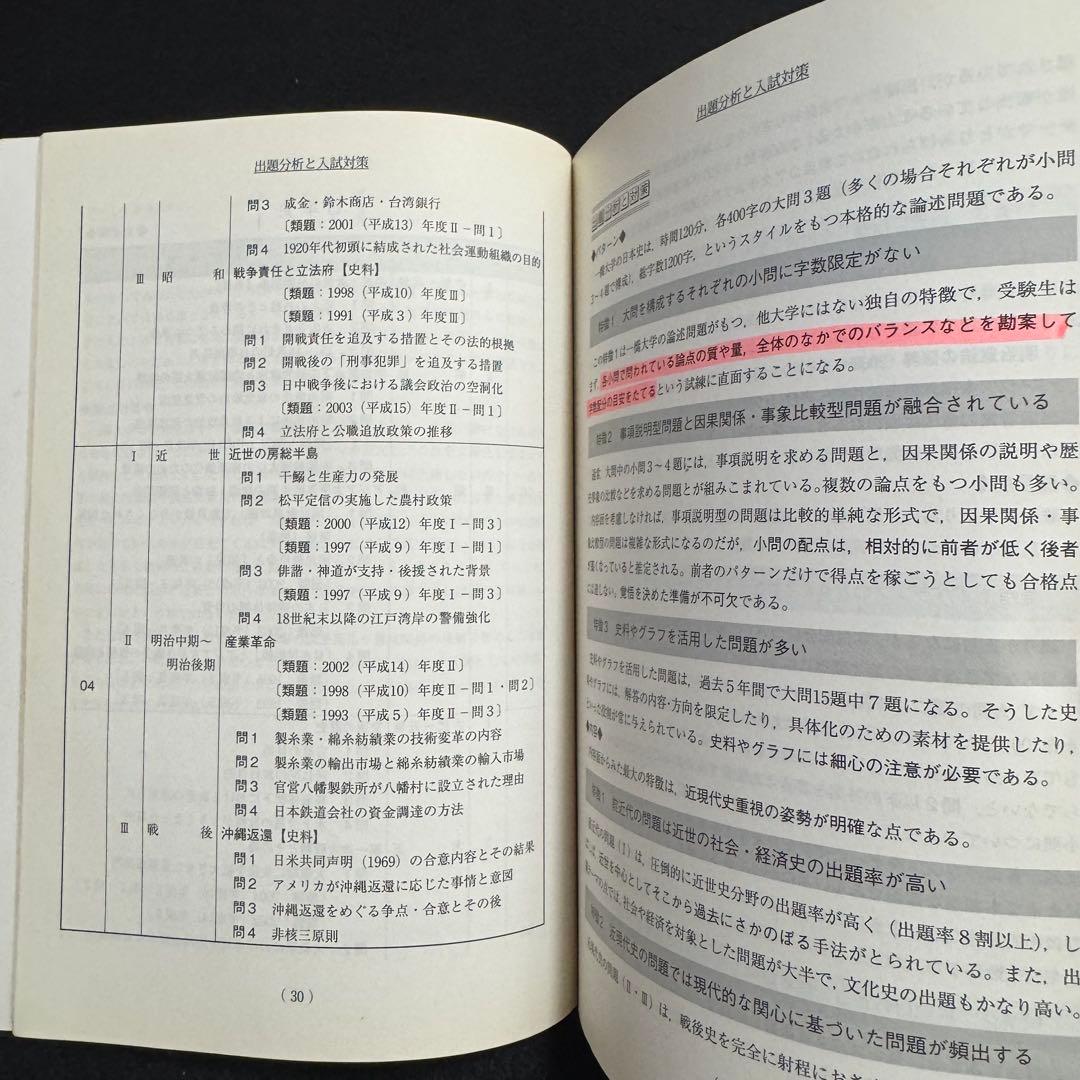 青本　一橋大学　前期日程　2002年～2024年　23年分　駿台予備学校