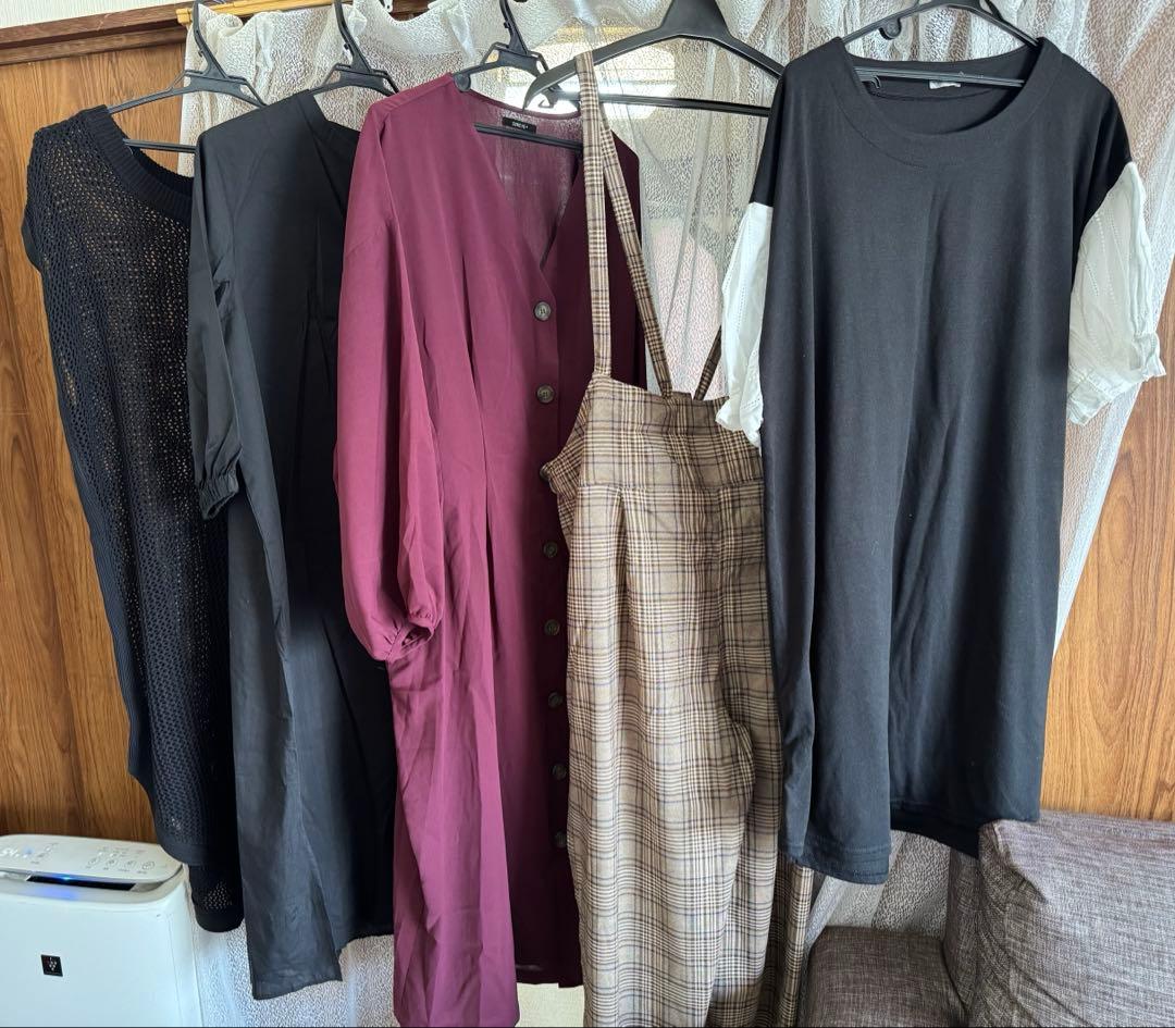 大きいサイズ　40着　まとめ売り① 春夏　4L