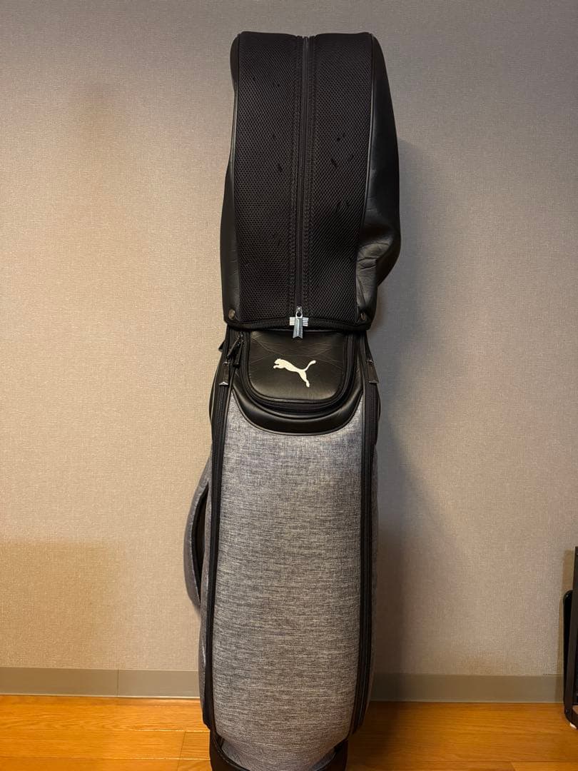 PUMA キャディバッグ グレー ブラック