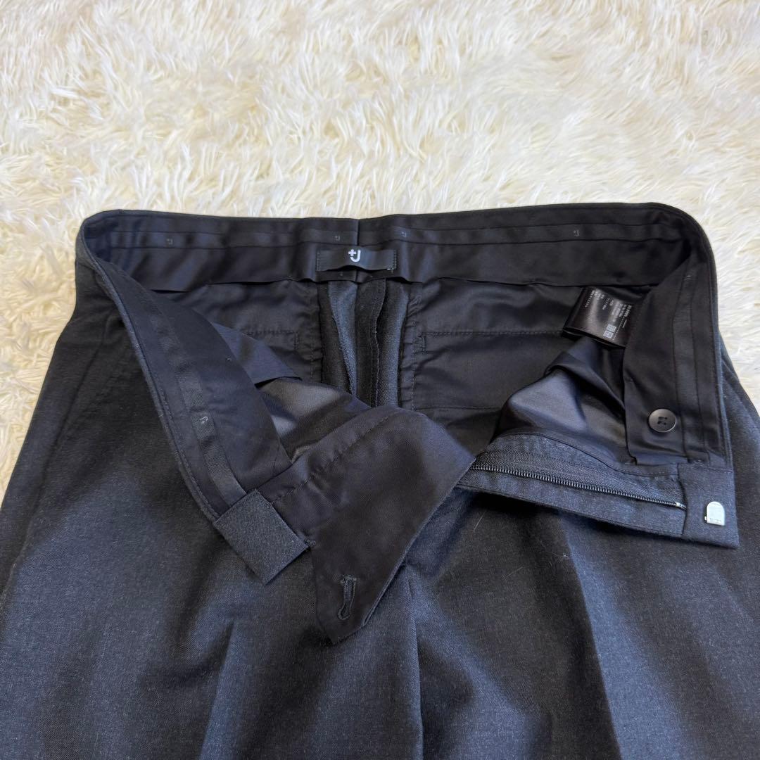 【ユニクロ＋j】即完売品 セットアップ スーツ グレー Mサイズ メンズ