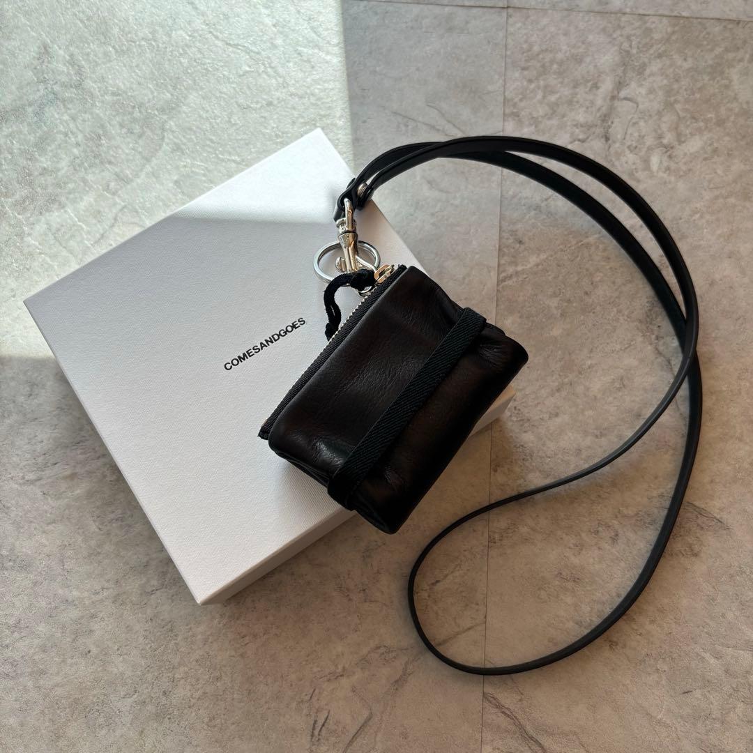小物 COMESANDGOES COMES WALLET & NECK STRAP