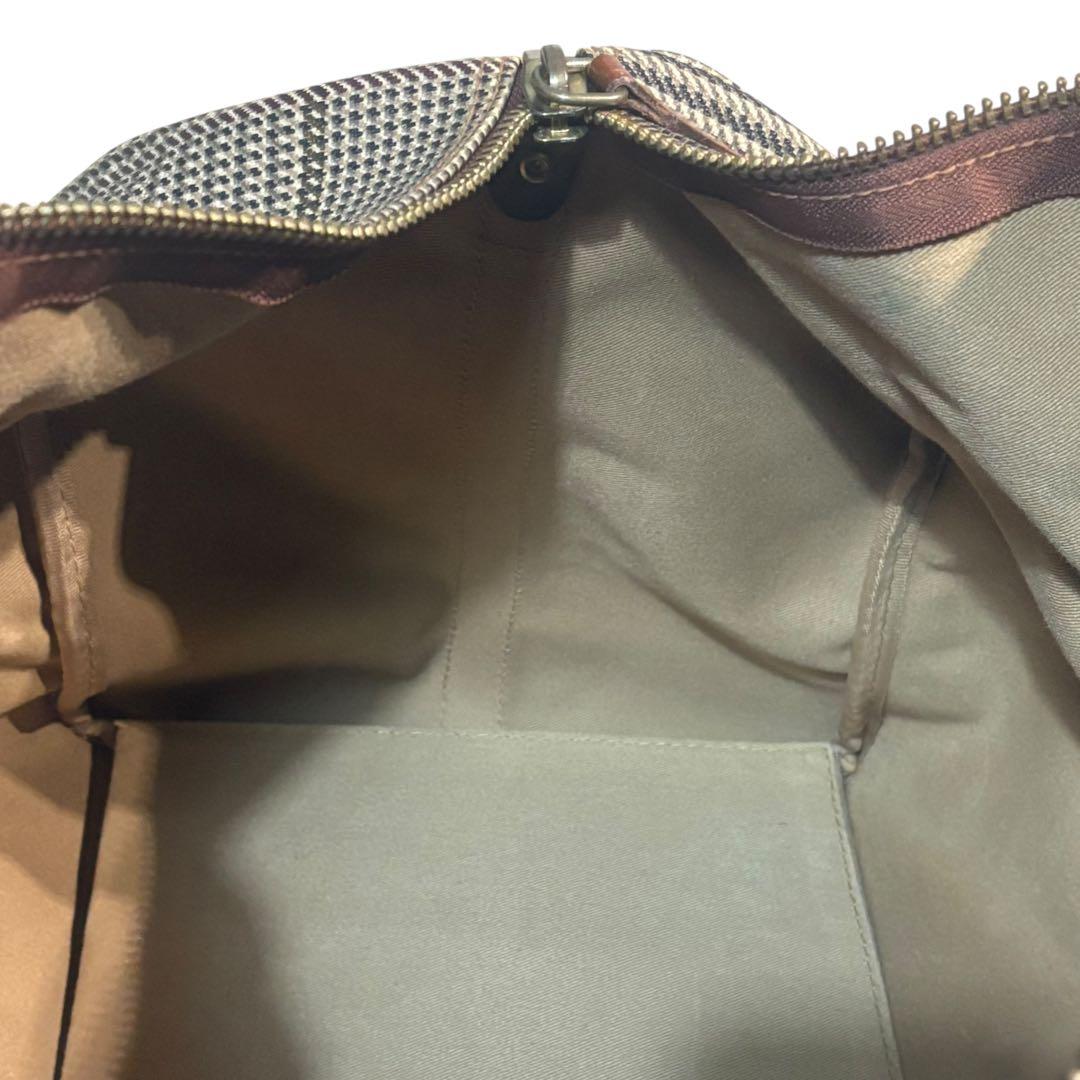 【希少】ポロラルフローレン　千鳥格子　ボストンバッグ　2way　大容量　ボストン