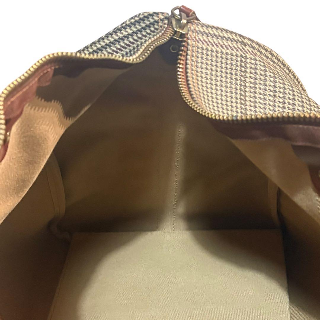 【希少】ポロラルフローレン　千鳥格子　ボストンバッグ　2way　大容量　ボストン