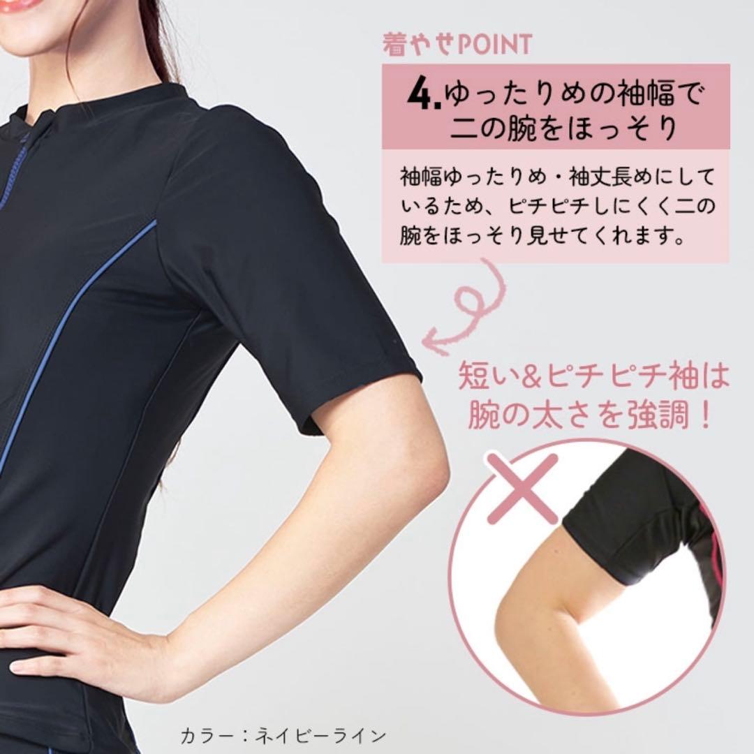 フィットネス水着 3点セット キャップ付き