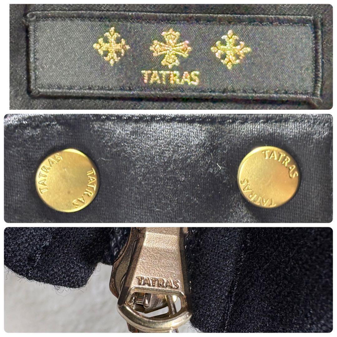 【るな】未使用級 TATRAS LUSERA ダウンベスト 3way黒