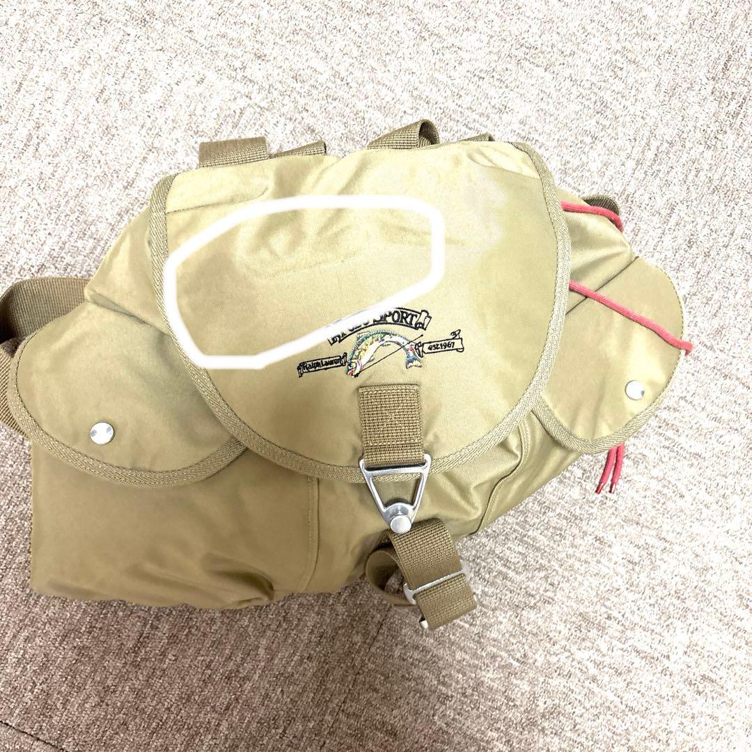 POLO SPORT ベージュバックパック