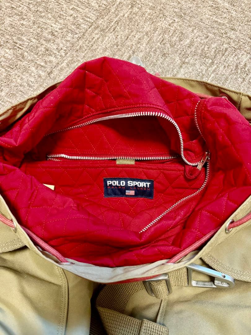 POLO SPORT ベージュバックパック