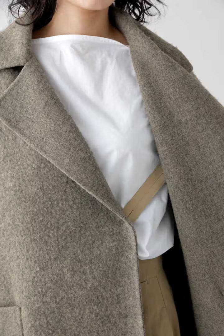 美品YLÈVE WOOL DOUBLE CLOTH SHEEPCOATサイズ 4