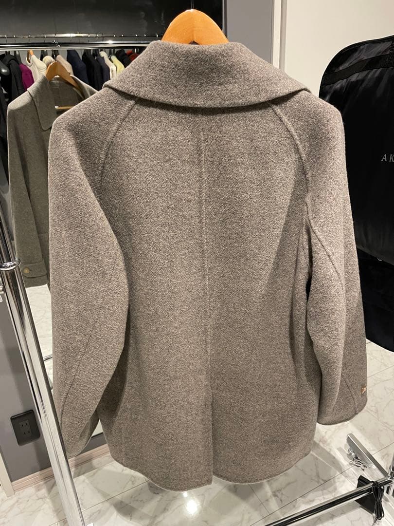 美品YLÈVE WOOL DOUBLE CLOTH SHEEPCOATサイズ 4