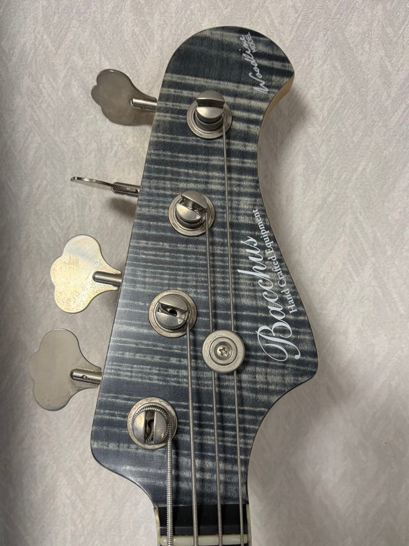 ベース Bacchus WL4-FM CUSTOM III BLK/OIL