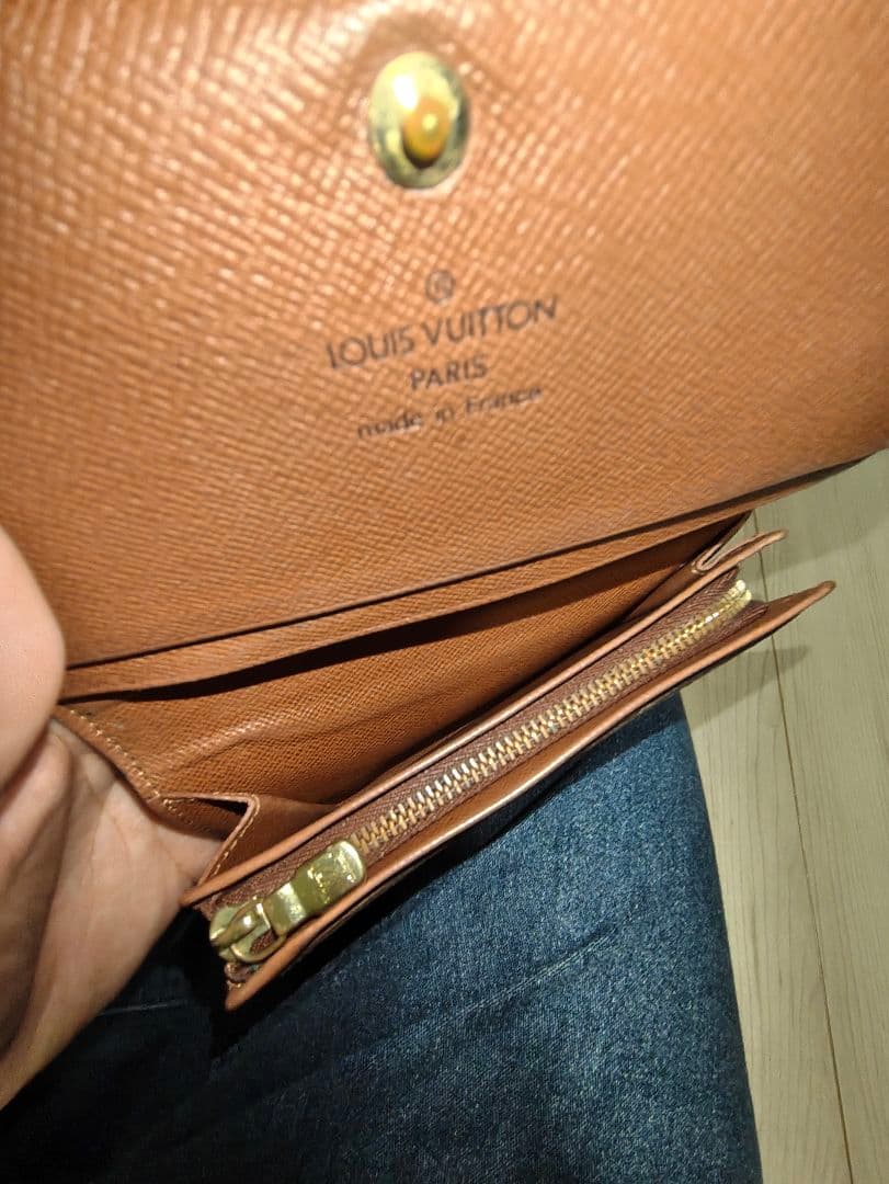 Louis Vuitton 二つ折り財布 モノグラム 正規品