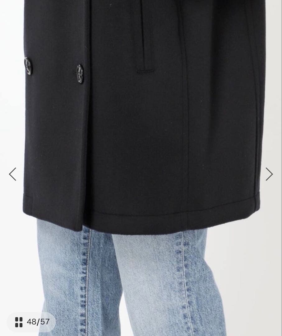 【Spick & Span】38 新品未使用　S160ビーバーPコート