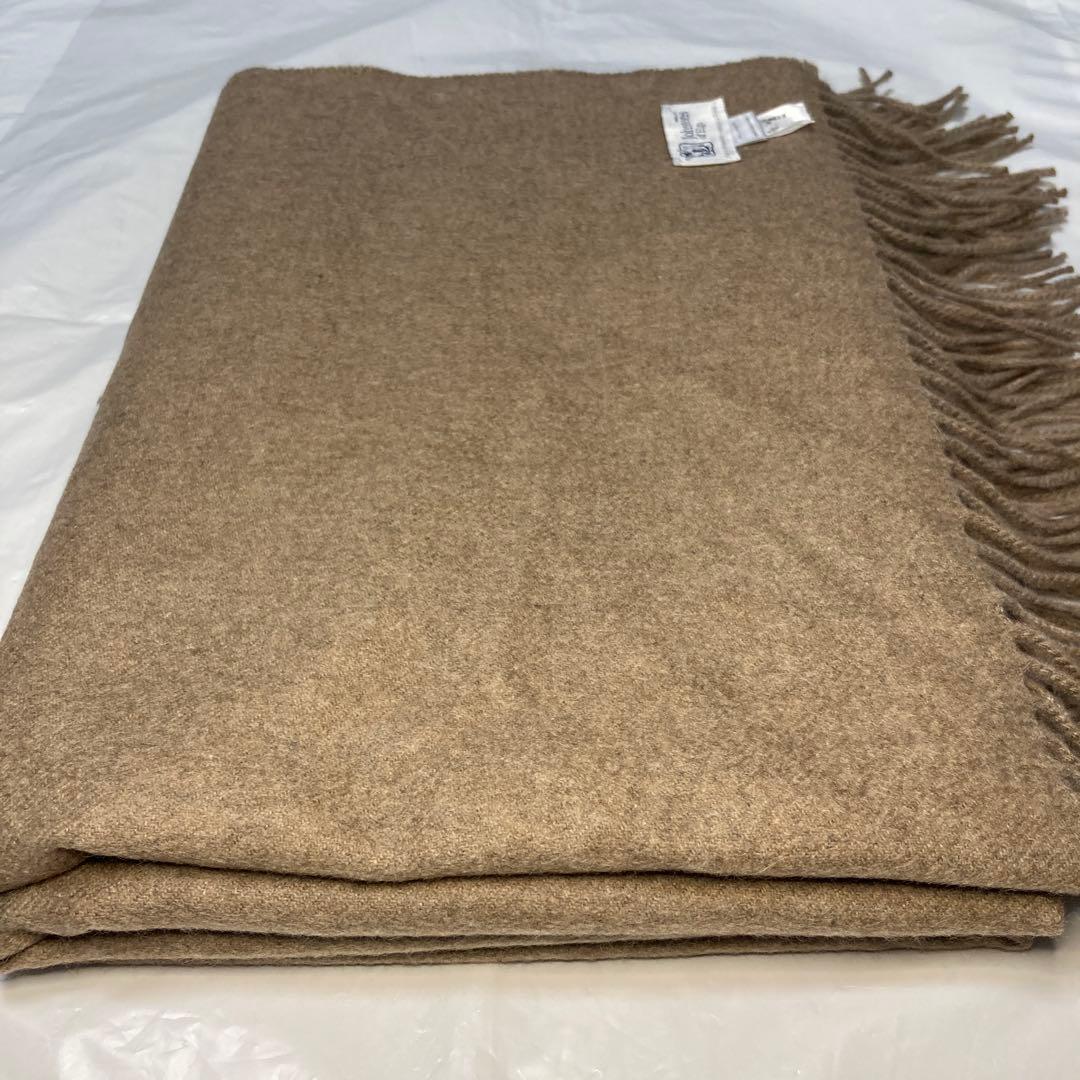 極美品 ジョンストンズ カシミヤ100％ 大判ストール オッター 国内正規品