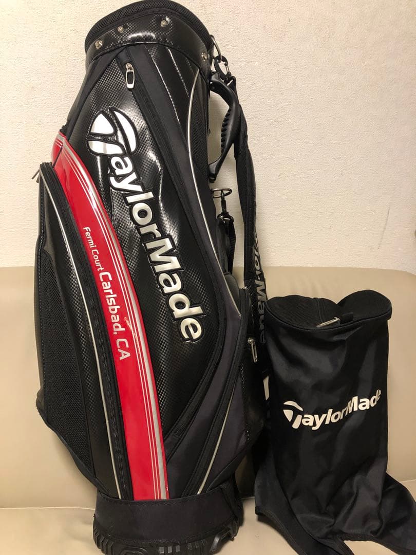 【送料込み】希少　TaylorMade Carlsbad CA キャディバッグ
