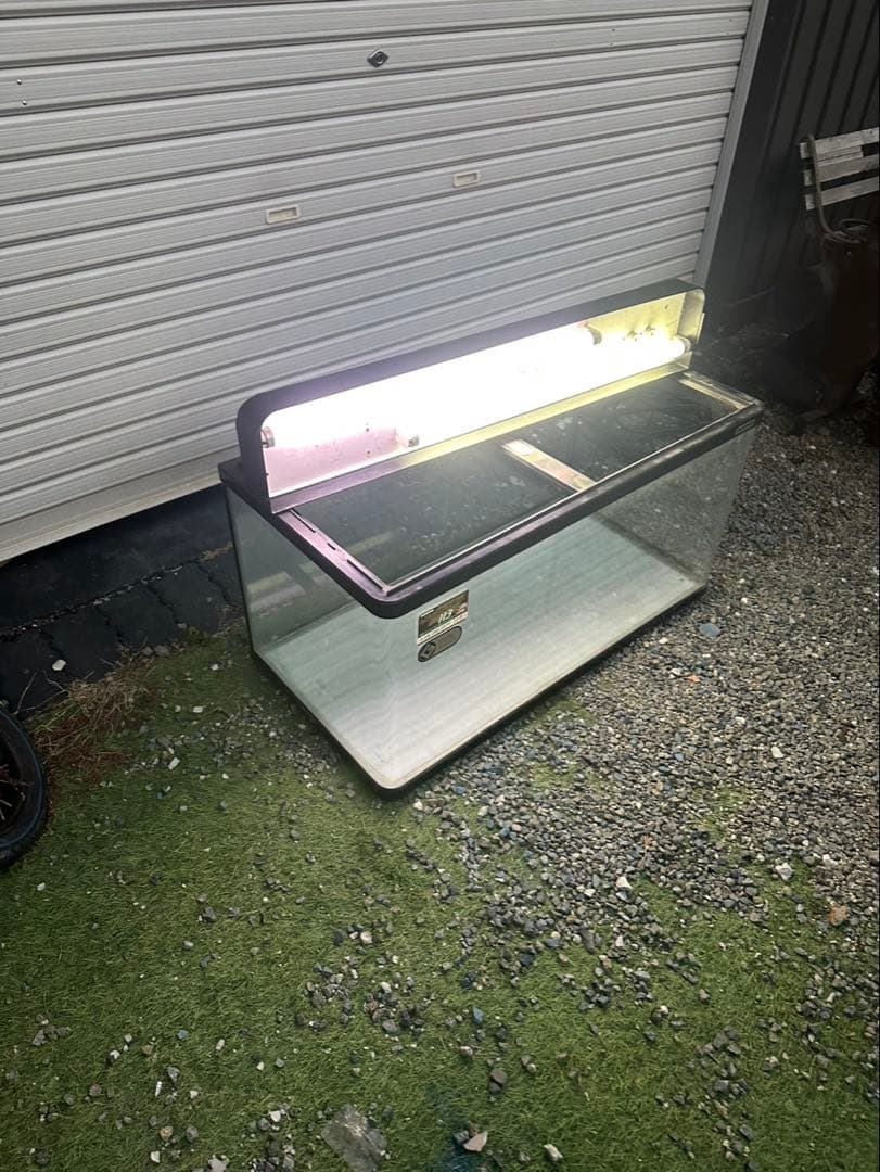 NISSO 曲げガラス水槽 電気セット