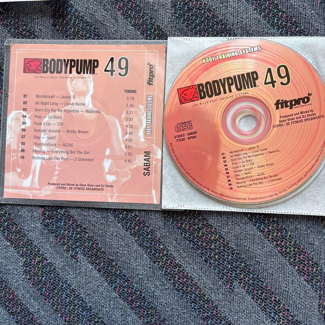 レズミルズ　ボディパンプ　40番台CD