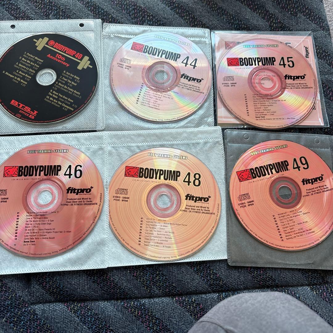 レズミルズ　ボディパンプ　40番台CD