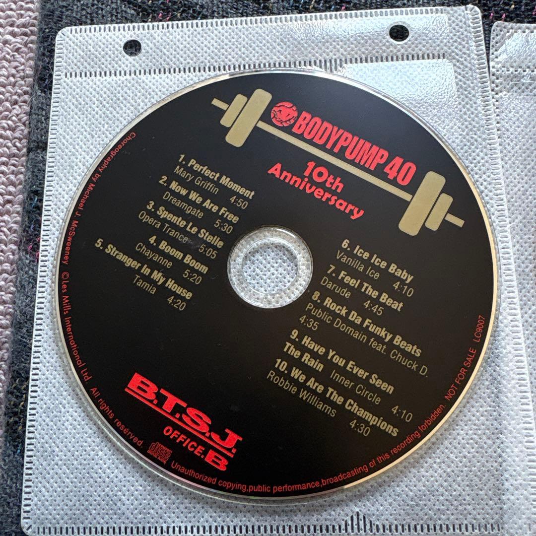 レズミルズ　ボディパンプ　40番台CD