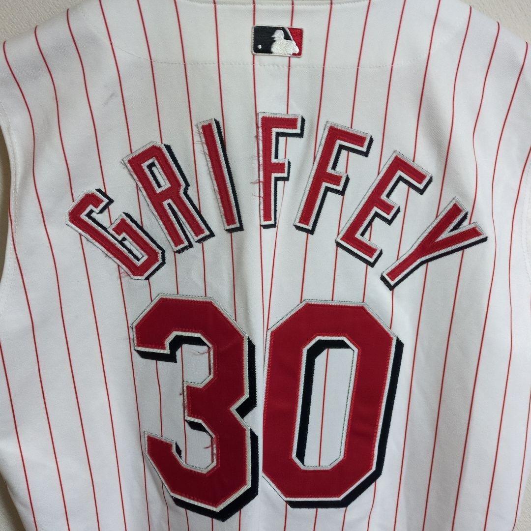 GRIFFEY 30 シンシナティ1年目7年連続40本オールスターパッチ付き