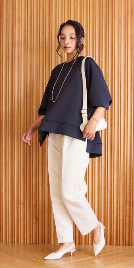 オアーノ　スウェットプルオーバー　ブラック　M