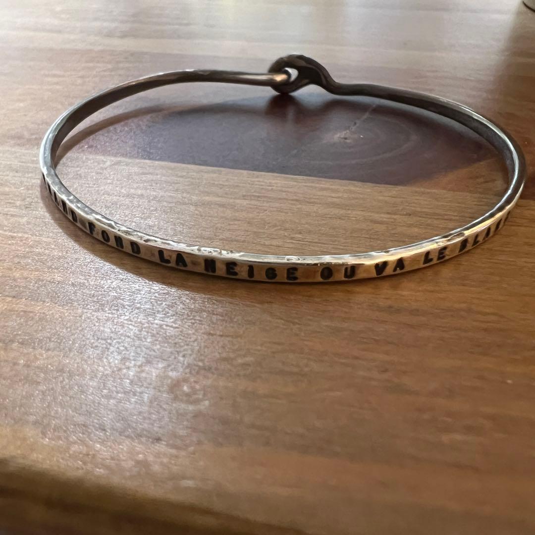 Serge Thoraval Quand fond... 雪解け ブレスレット