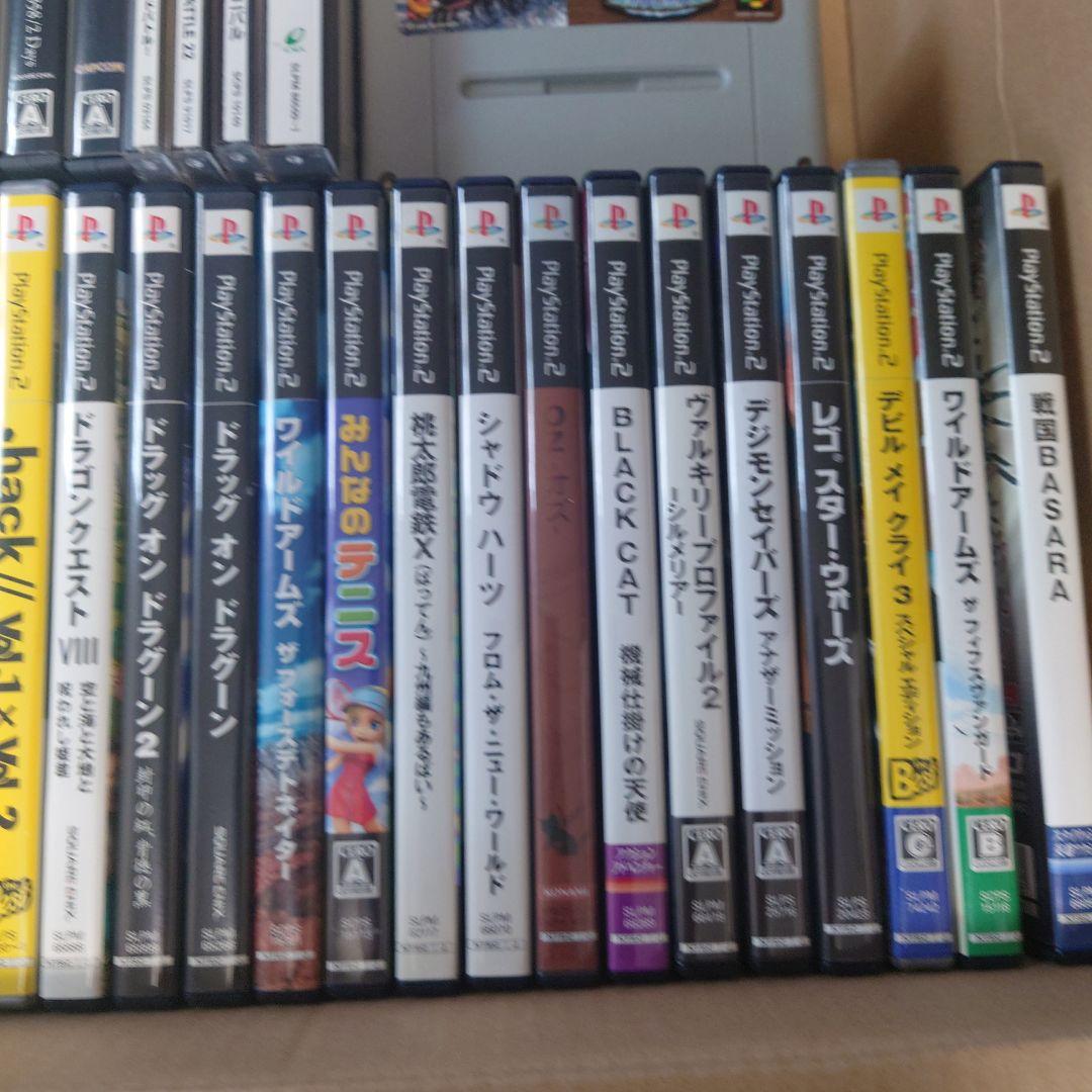 ゲームソフト　PS2 アドバンス　プレステ　ファミコン　まとめ売り　おまけ付き