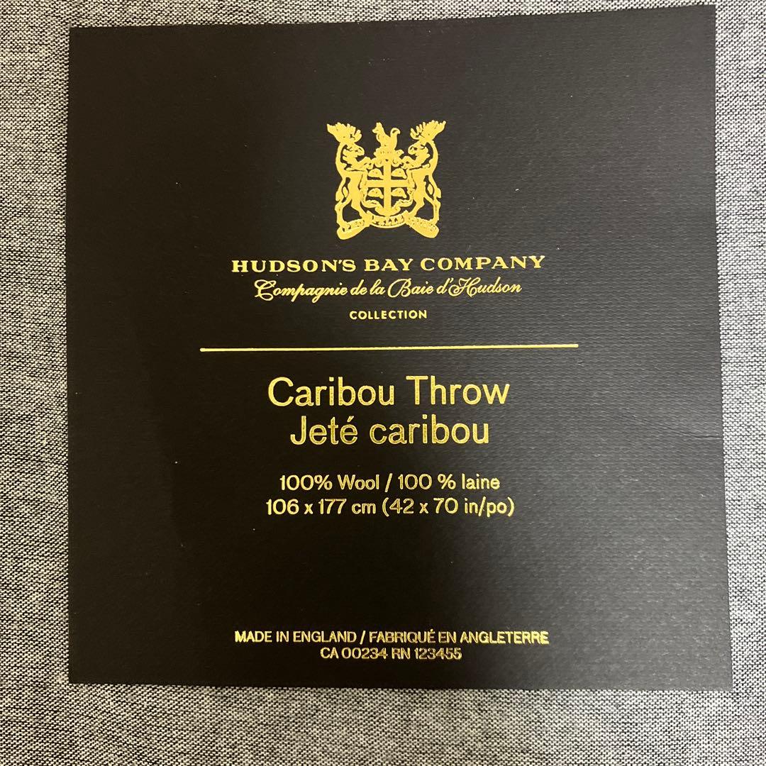 ハドソンベイ ウールブランケット 42×70インチ 106cm×177cm