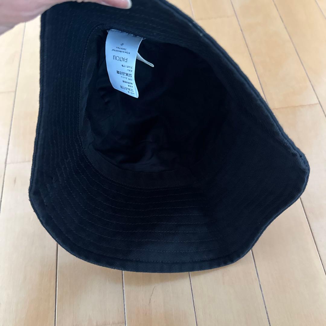 PATOU バケットハット 黒