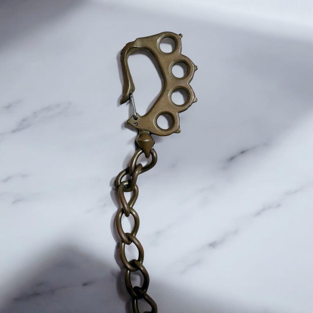 ガルシア GALCIAナックルデザイン ウォレットチェーン 約60cmメリケン