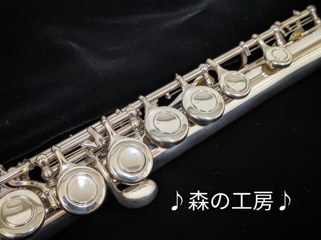 フルート専門店‼️部活応援‼️銀メッキ　ヤマハフルート YFL211S Eメカ