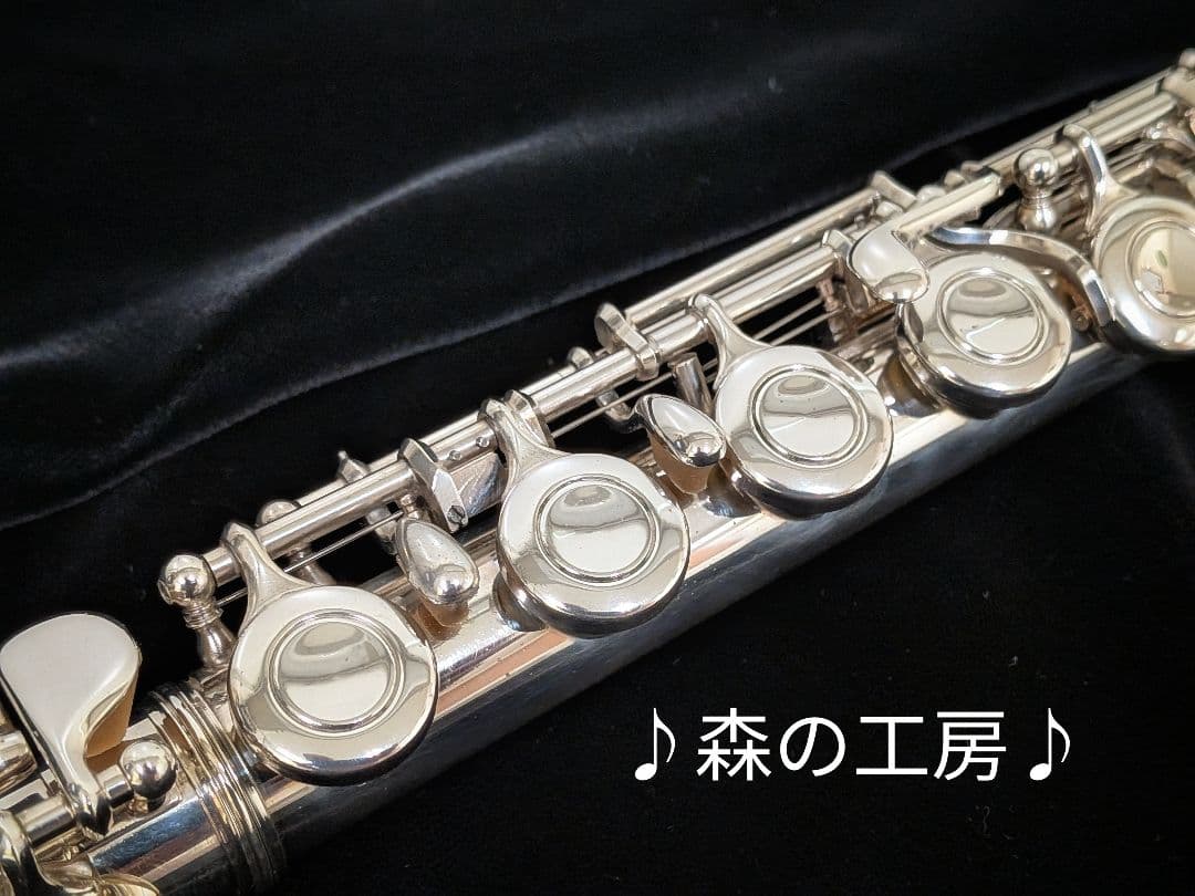 フルート専門店‼️部活応援‼️銀メッキ　ヤマハフルート YFL211S Eメカ