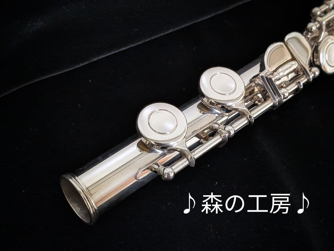 フルート専門店‼️部活応援‼️銀メッキ　ヤマハフルート YFL211S Eメカ