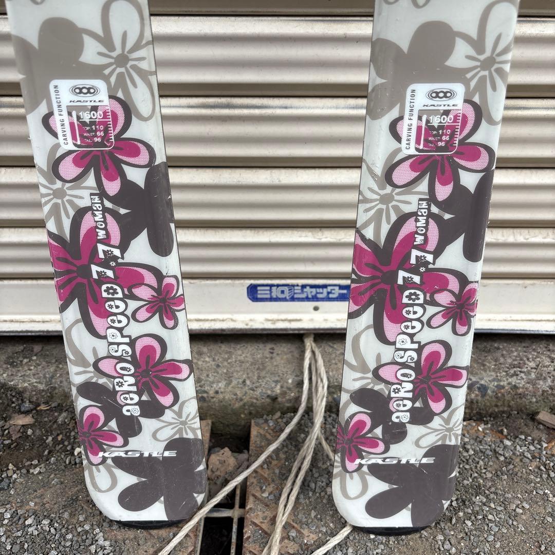 KASTLE ケスレー スキー板 160cm レディース