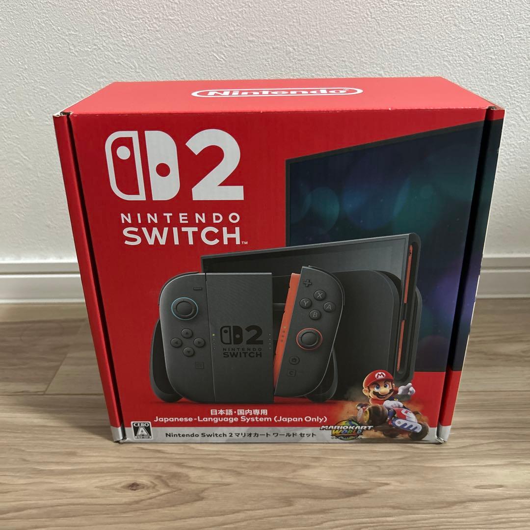 未開封 Nintendo Switch2 (日本語版)マリオカートワールドセット