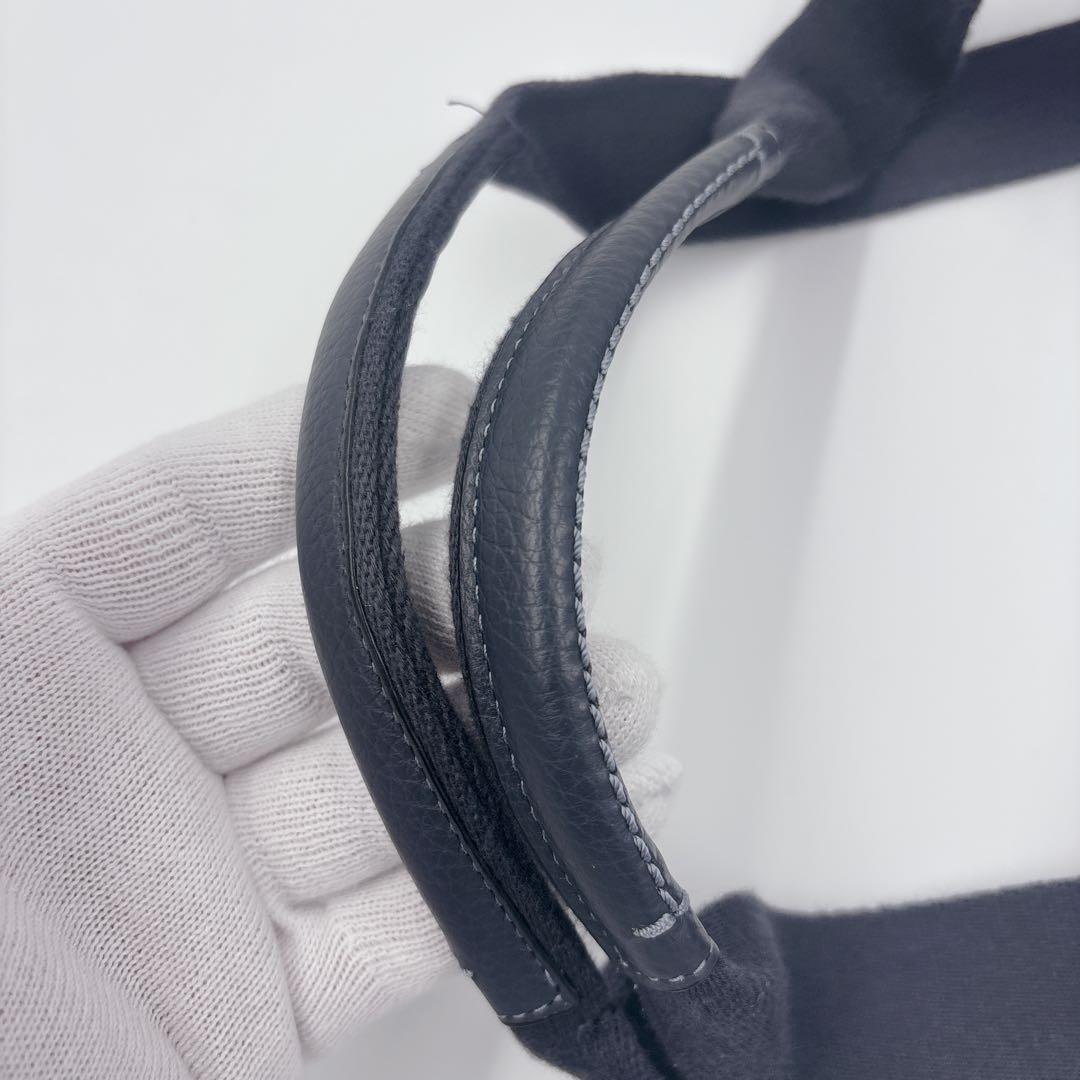 【極美品】コーチ キャンバス デニムトートバッグ デニム 馬車ロゴ A4