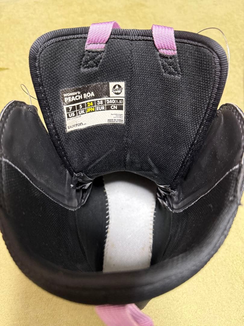 ん*ね様 特別値引き中美品BURTON バートン PEACH BOA レディース