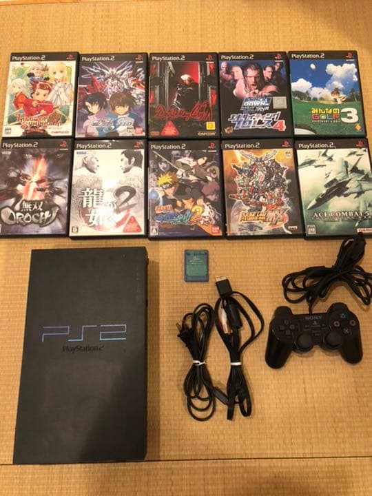プレステ2本体+ソフト10本