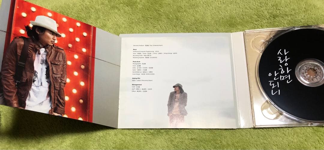 希少『愛してはいけないの』韓国盤CD＋DVD キム・ナムギル　直筆サイン